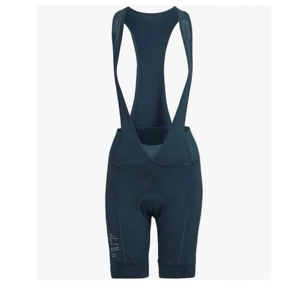 Adidas Parlay Padded Cycling Bib Shorts Womens Medium Green HM3159 MSRP $200 NWT - Picture 3 of 12